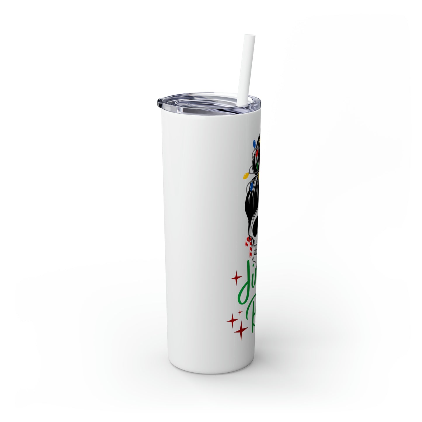 Skinny Tumbler with Straw, 20oz