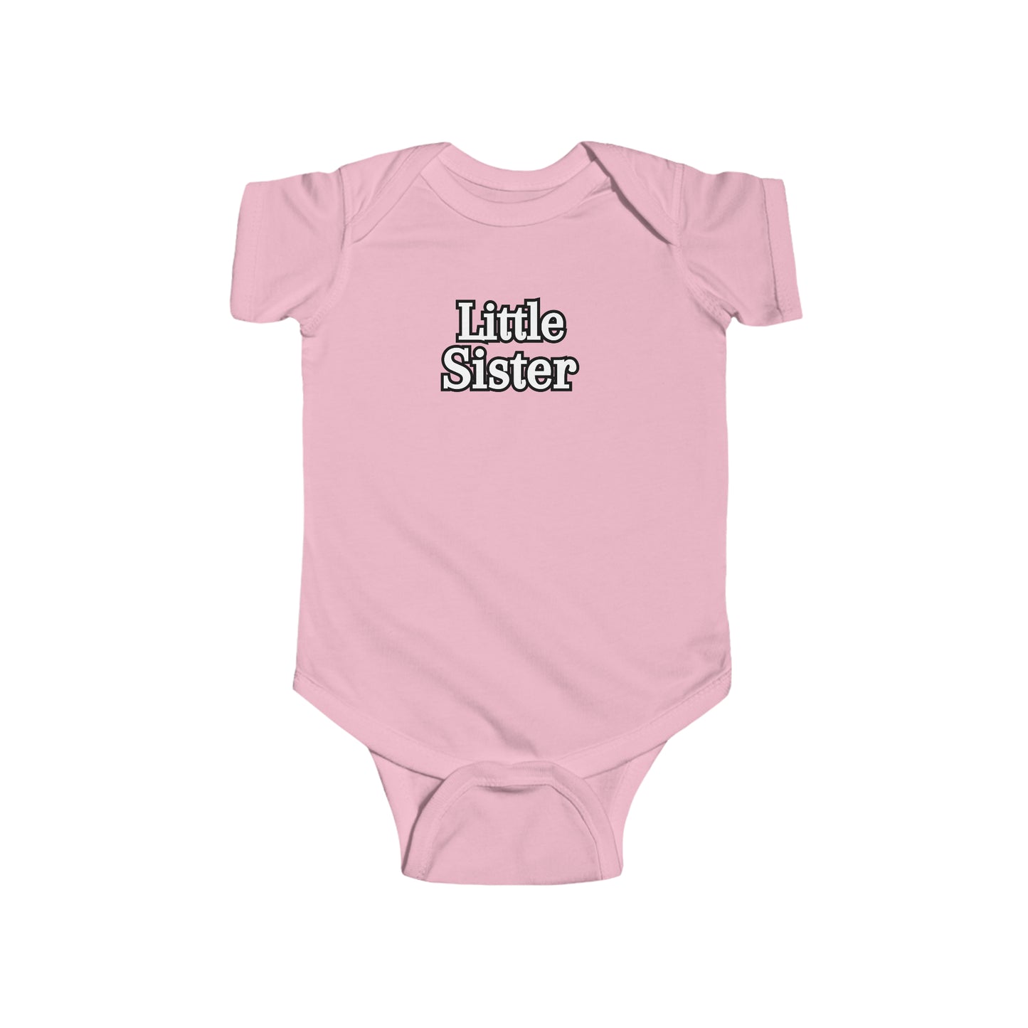 little sister Infant Fine Jersey Bodysuit