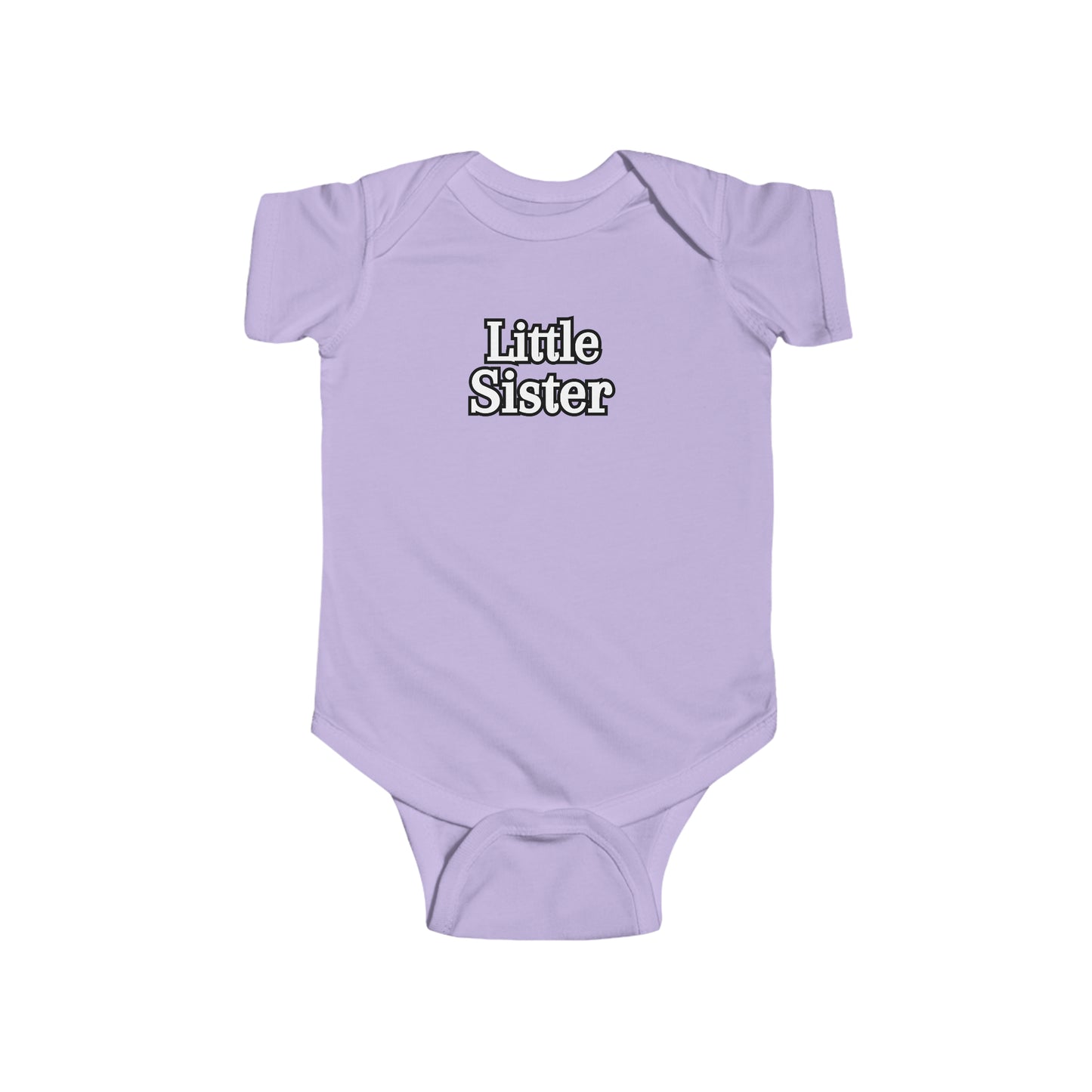 little sister Infant Fine Jersey Bodysuit