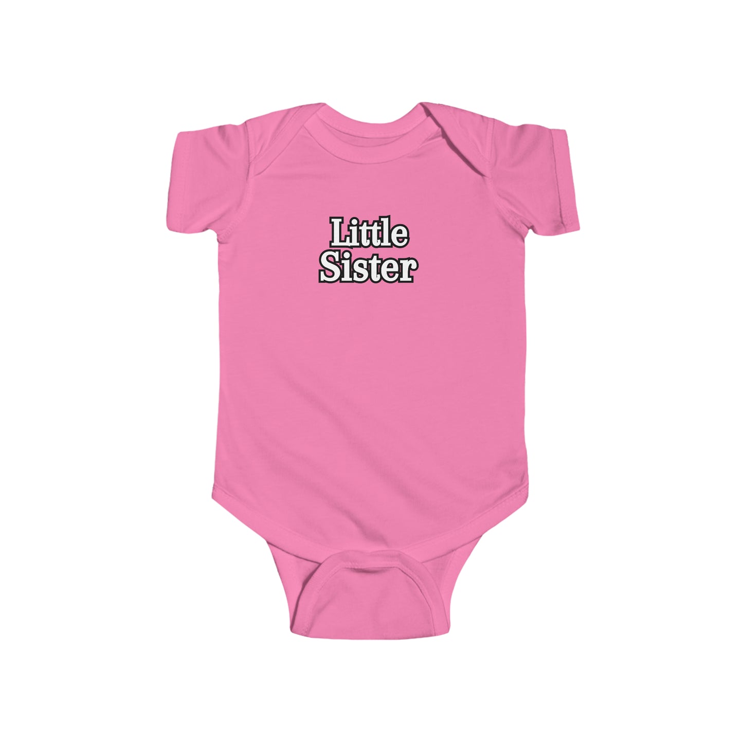 little sister Infant Fine Jersey Bodysuit