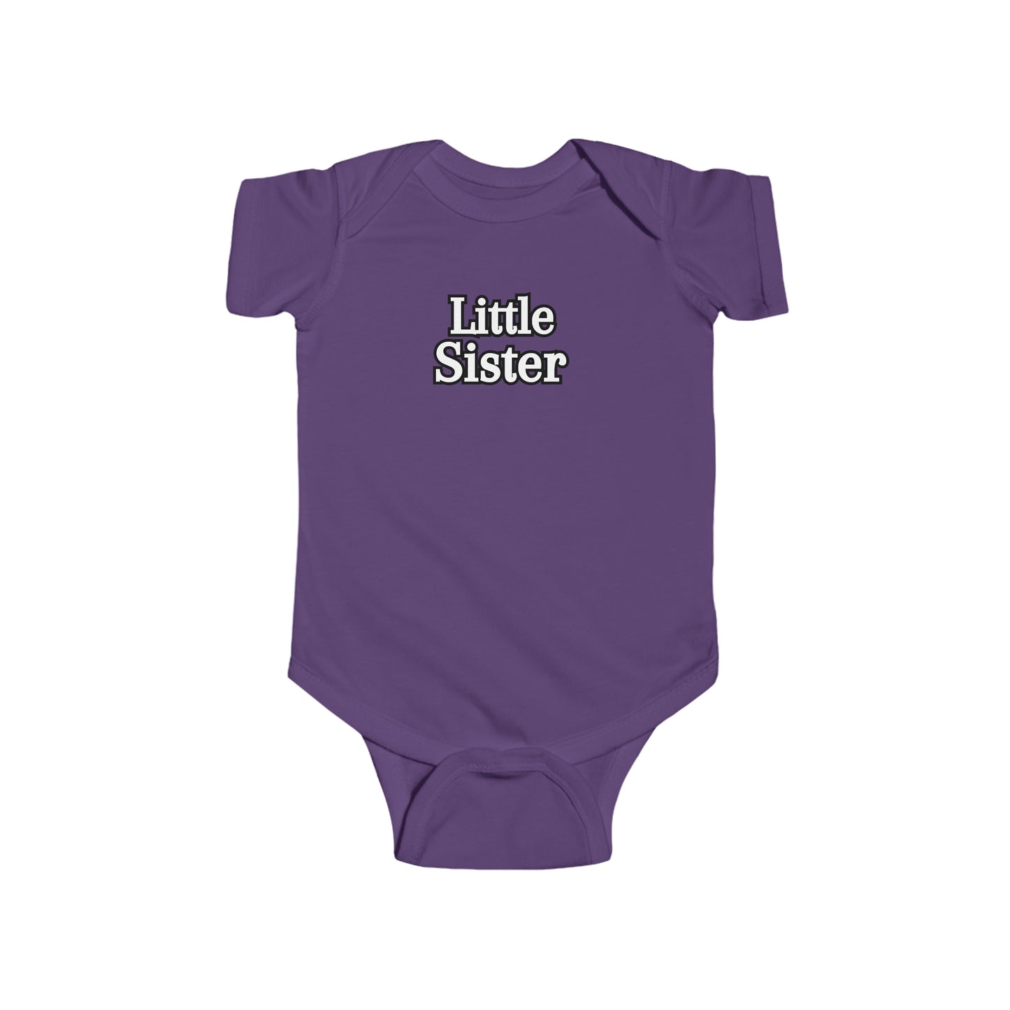 little sister Infant Fine Jersey Bodysuit