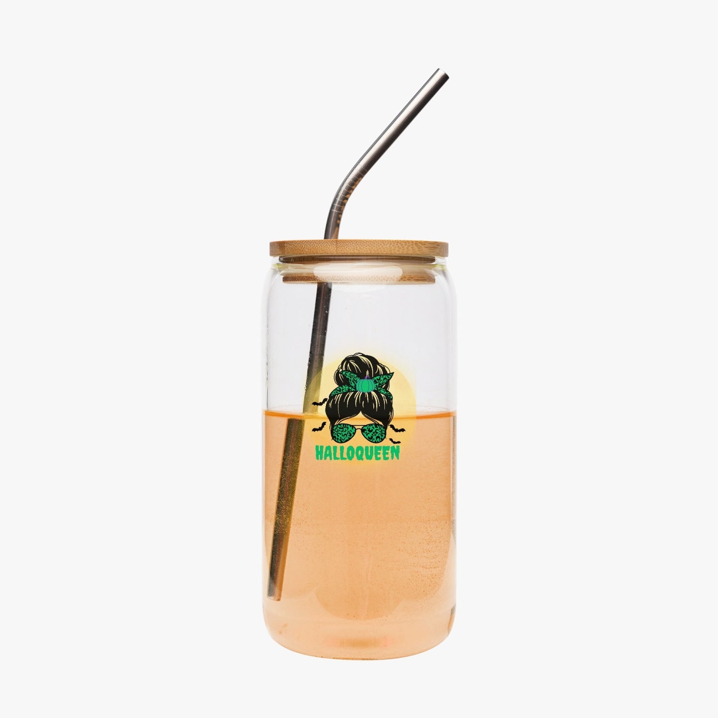 halloqueen  Drinking Glasses with Bamboo Lids