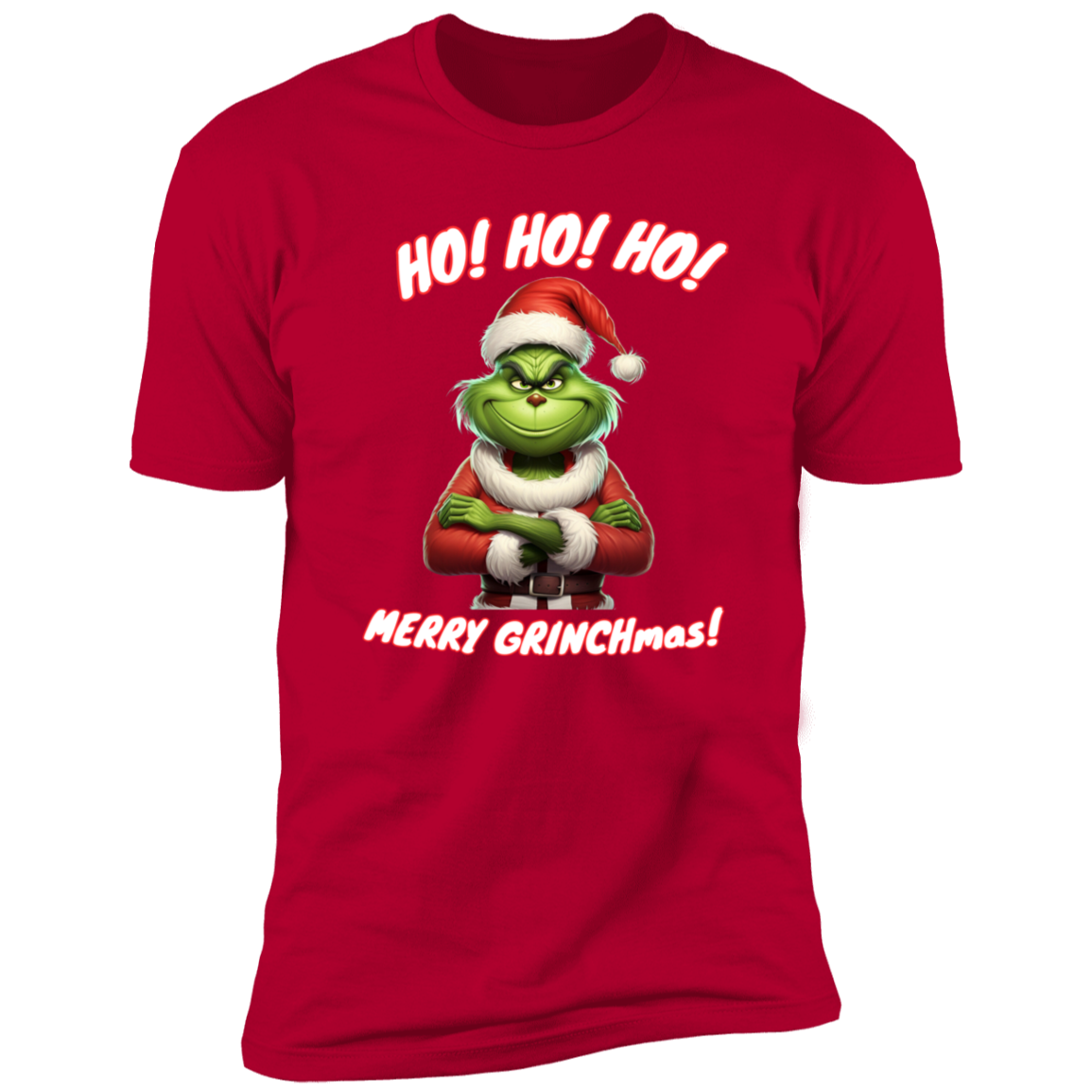 Funny grinch men shirt " HO! HO! HO ! "