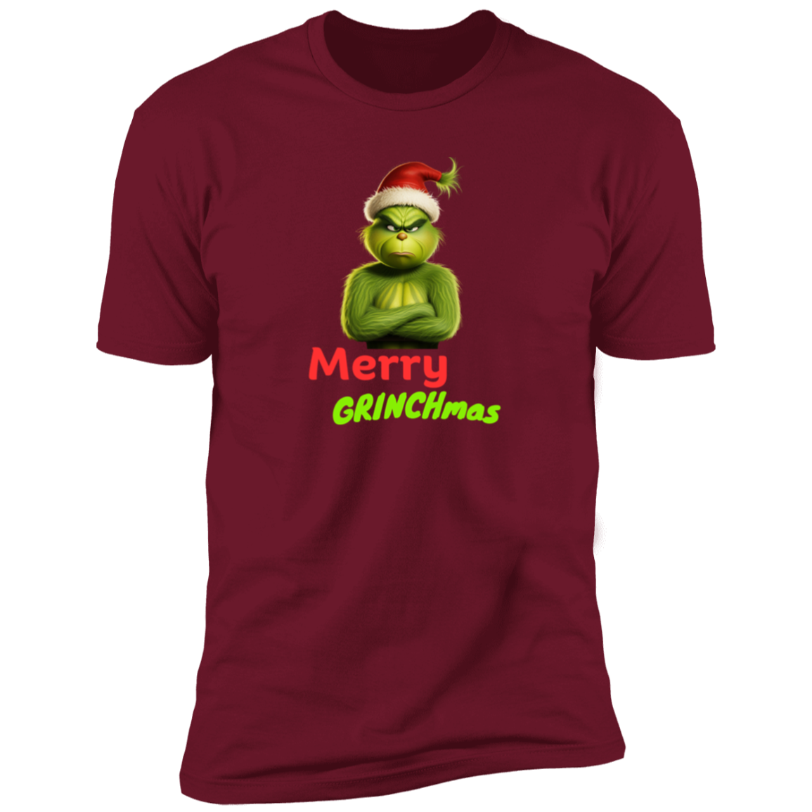 Funny men shirt "MERRY GRINCHMAS "