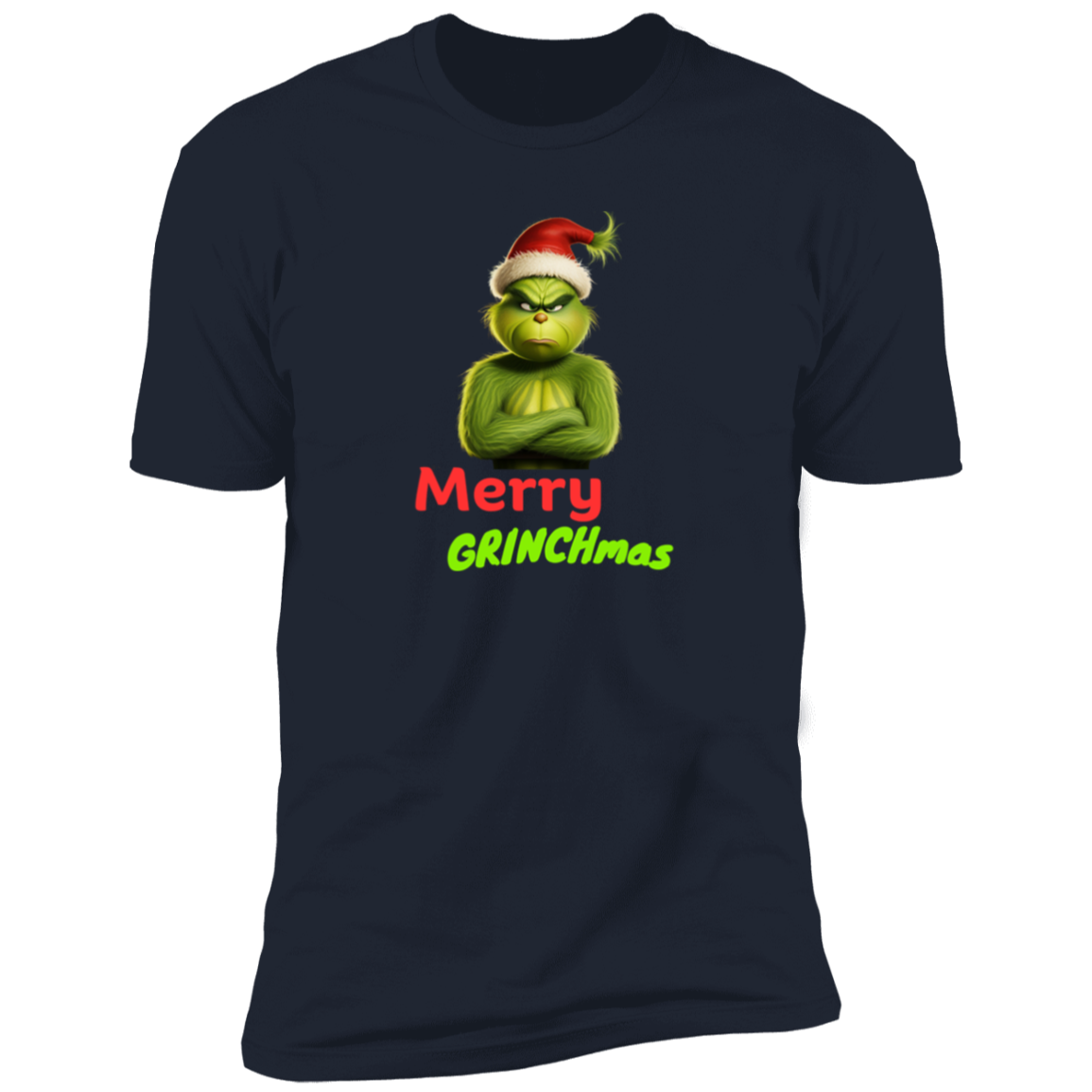 Funny men shirt "MERRY GRINCHMAS "