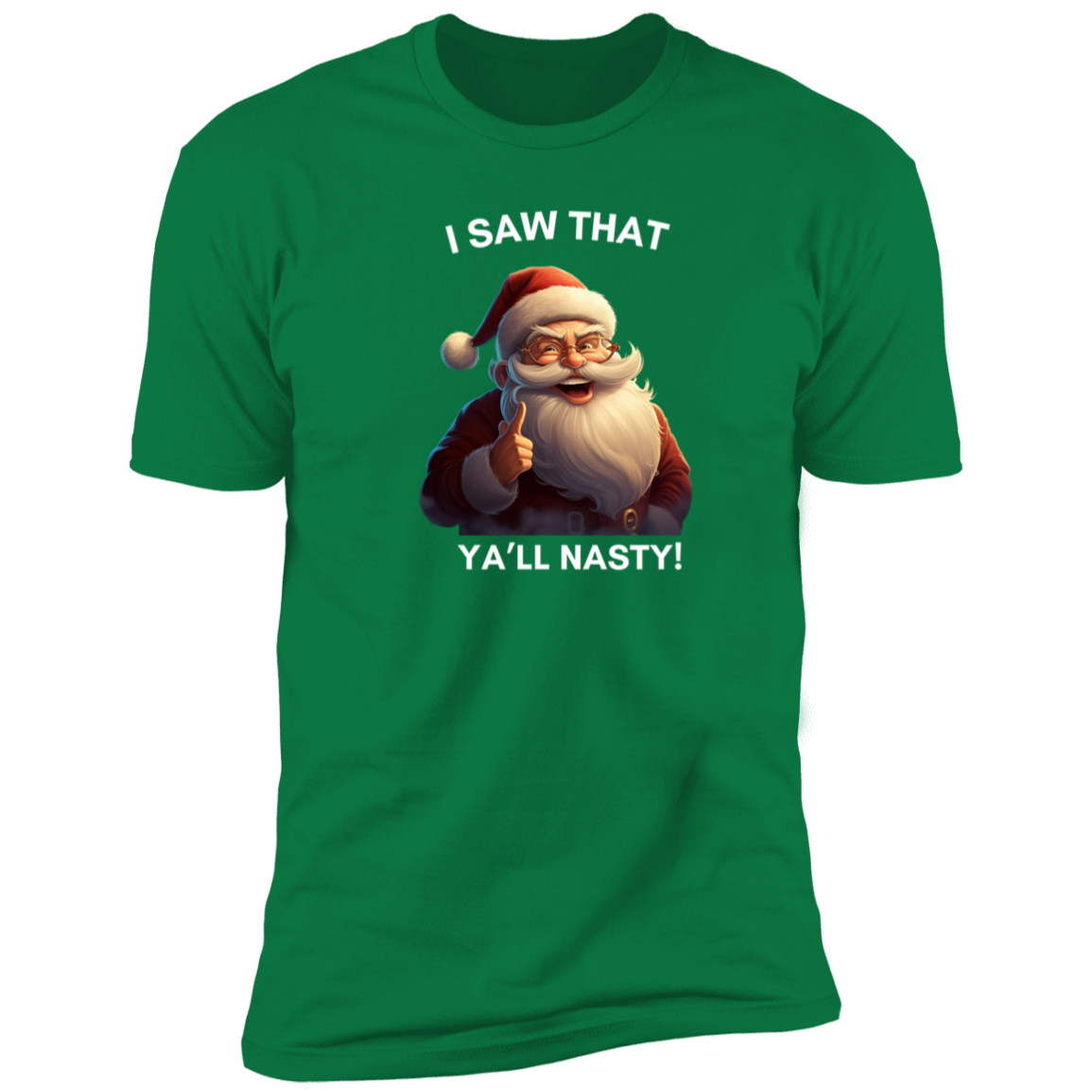 Funny Men Christmas shirt "YALL NATSY"