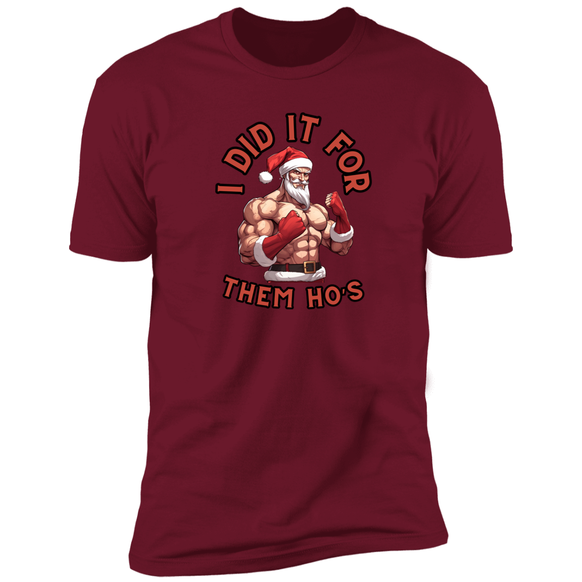 Funny Men Christmas "I DID IT FOR THEM" Shirt