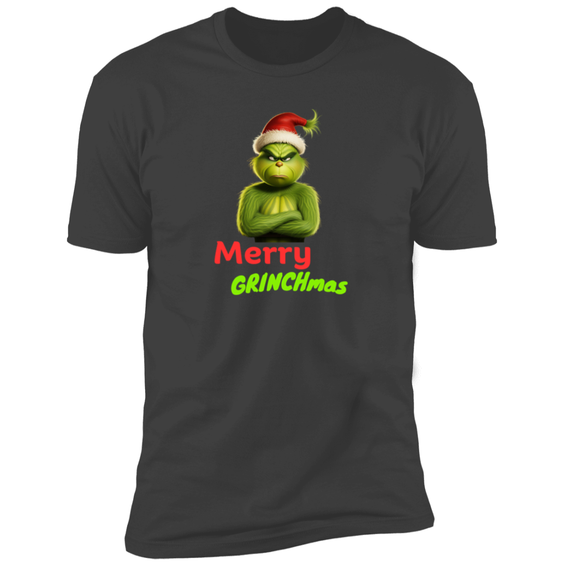 Funny men shirt "MERRY GRINCHMAS "