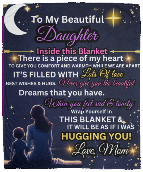 to my daughter VPM Cozy Plush Fleece Blanket - 50x60