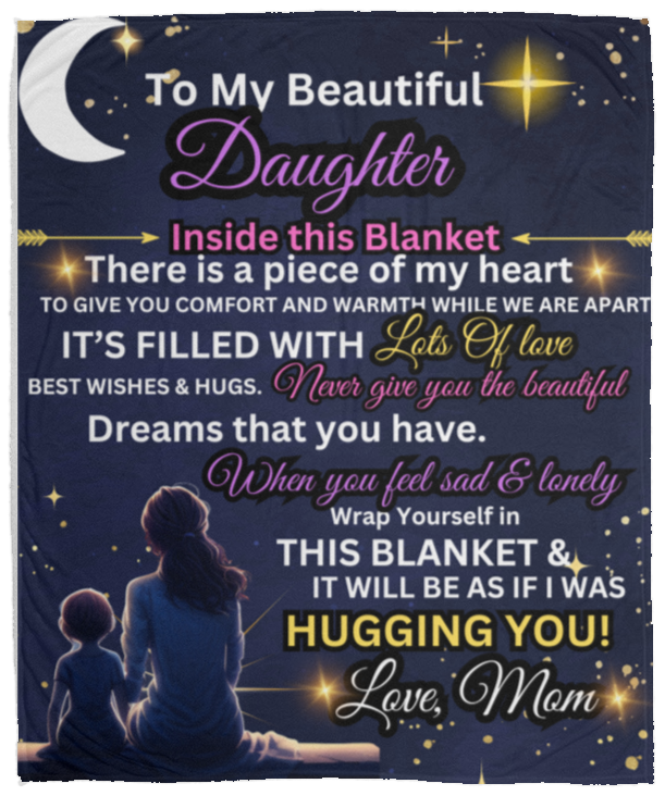 to my daughter VPM Cozy Plush Fleece Blanket - 50x60