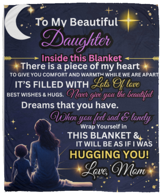 to my daughter VPM Cozy Plush Fleece Blanket - 50x60