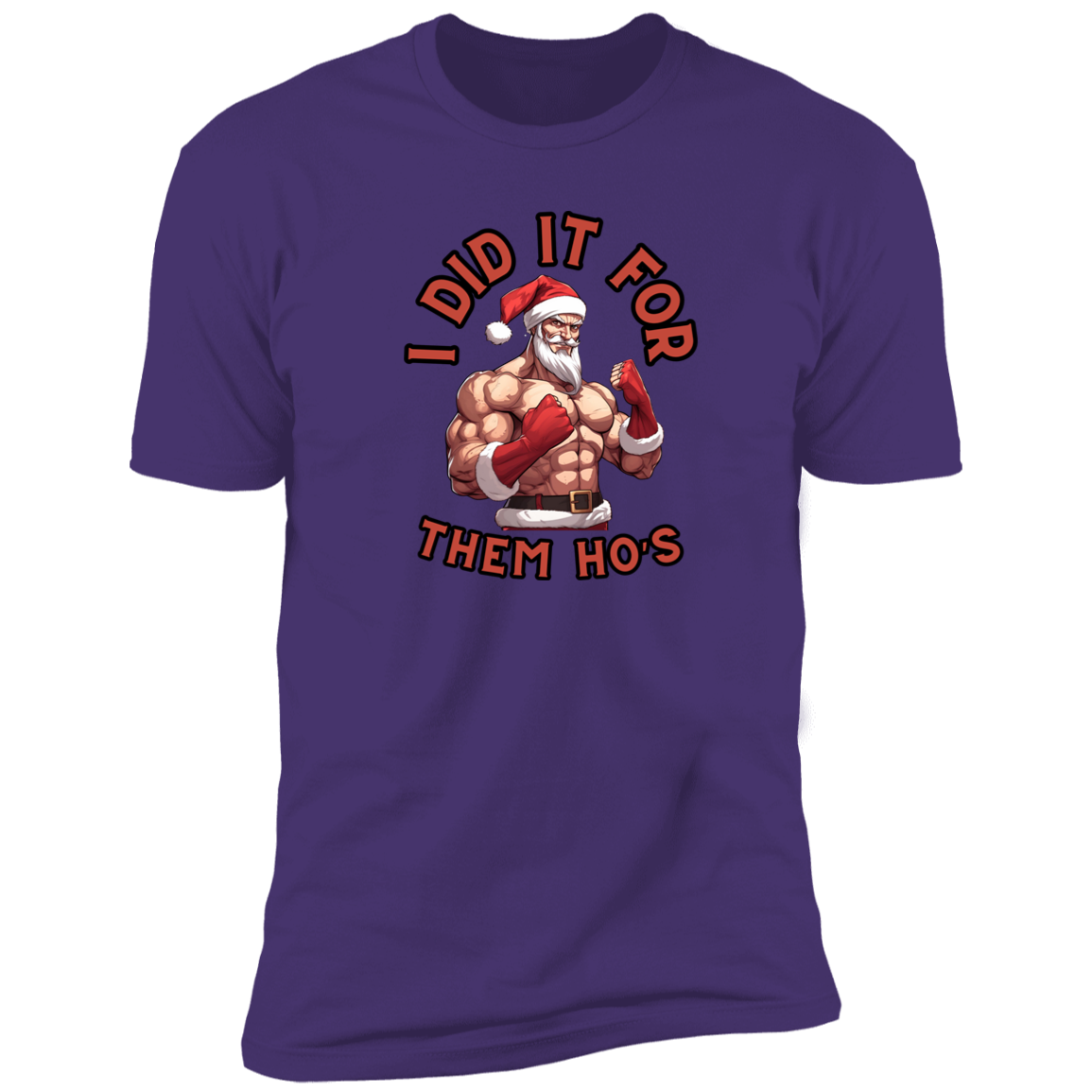 Funny Men Christmas "I DID IT FOR THEM" Shirt