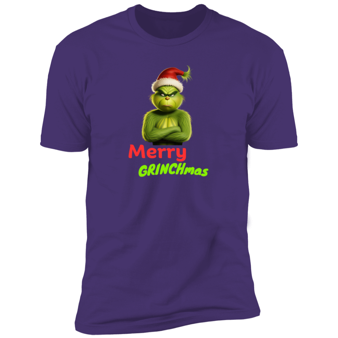 Funny men shirt "MERRY GRINCHMAS "