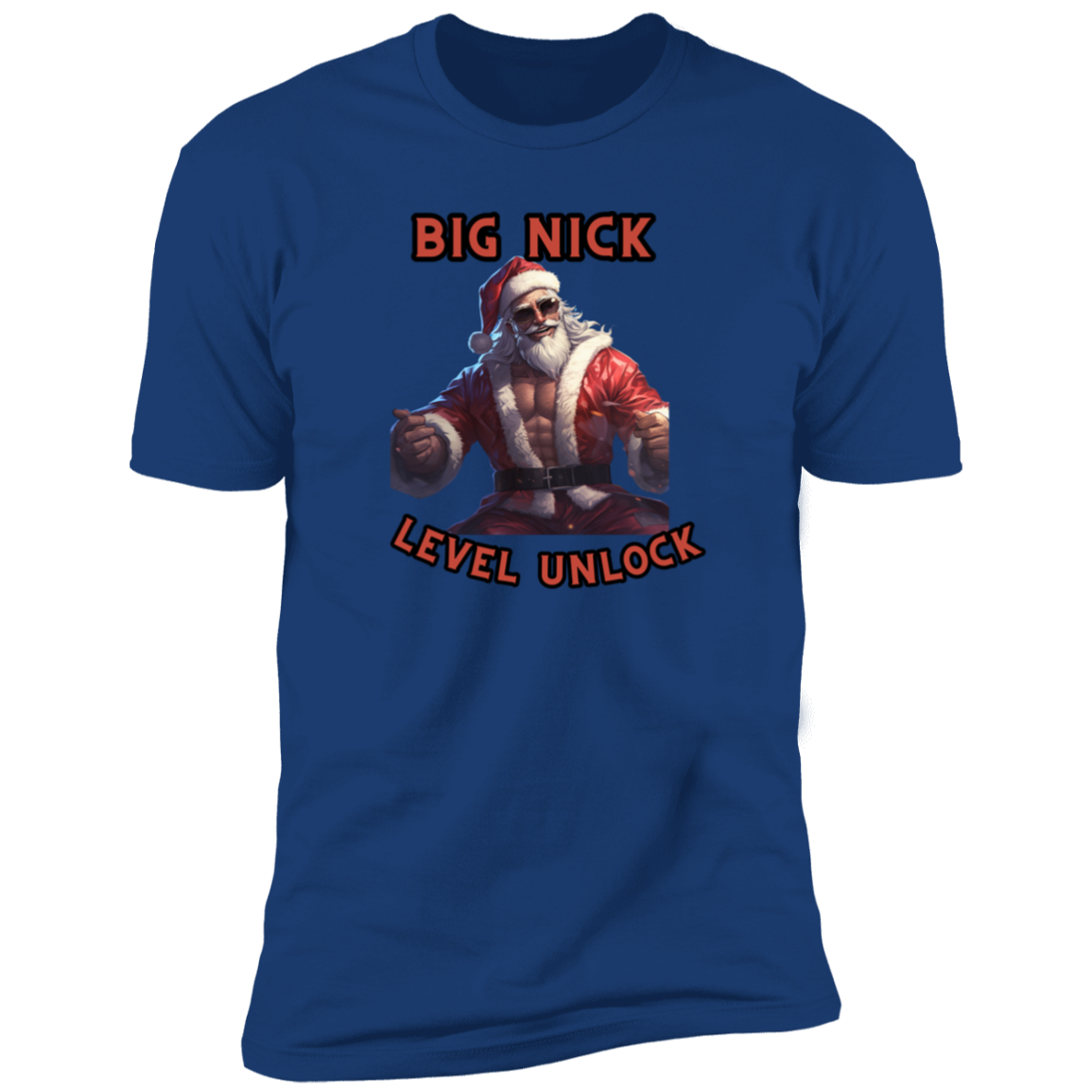 Christmas shirts for men 'BIG NICK LEVEL'  Z61x Premium Short Sleeve Tee