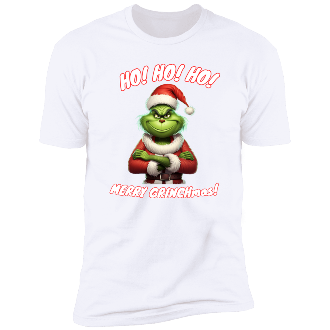 Funny grinch men shirt " HO! HO! HO ! "