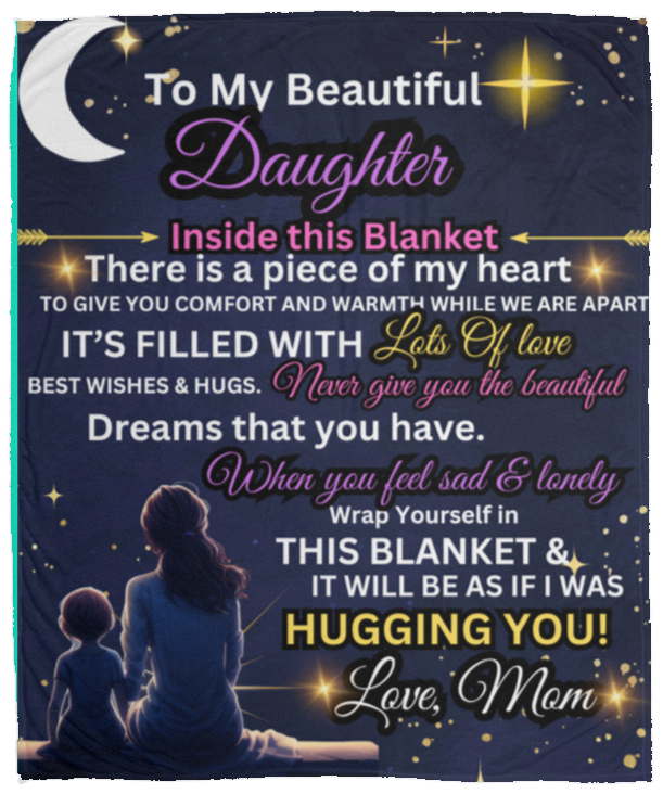 to my daughter VPM Cozy Plush Fleece Blanket - 50x60