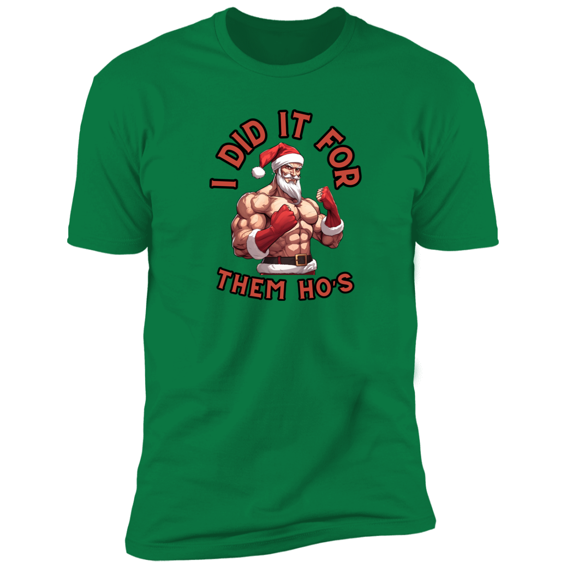 Funny Men Christmas "I DID IT FOR THEM" Shirt