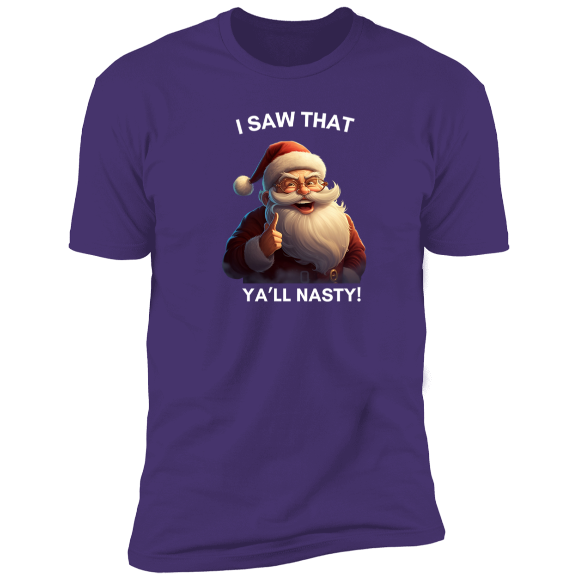 Funny Men Christmas shirt "YALL NATSY"