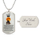 TO OUR DAD- DOG TAG