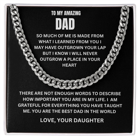 TO MY DAD  FROM DAUGHTER