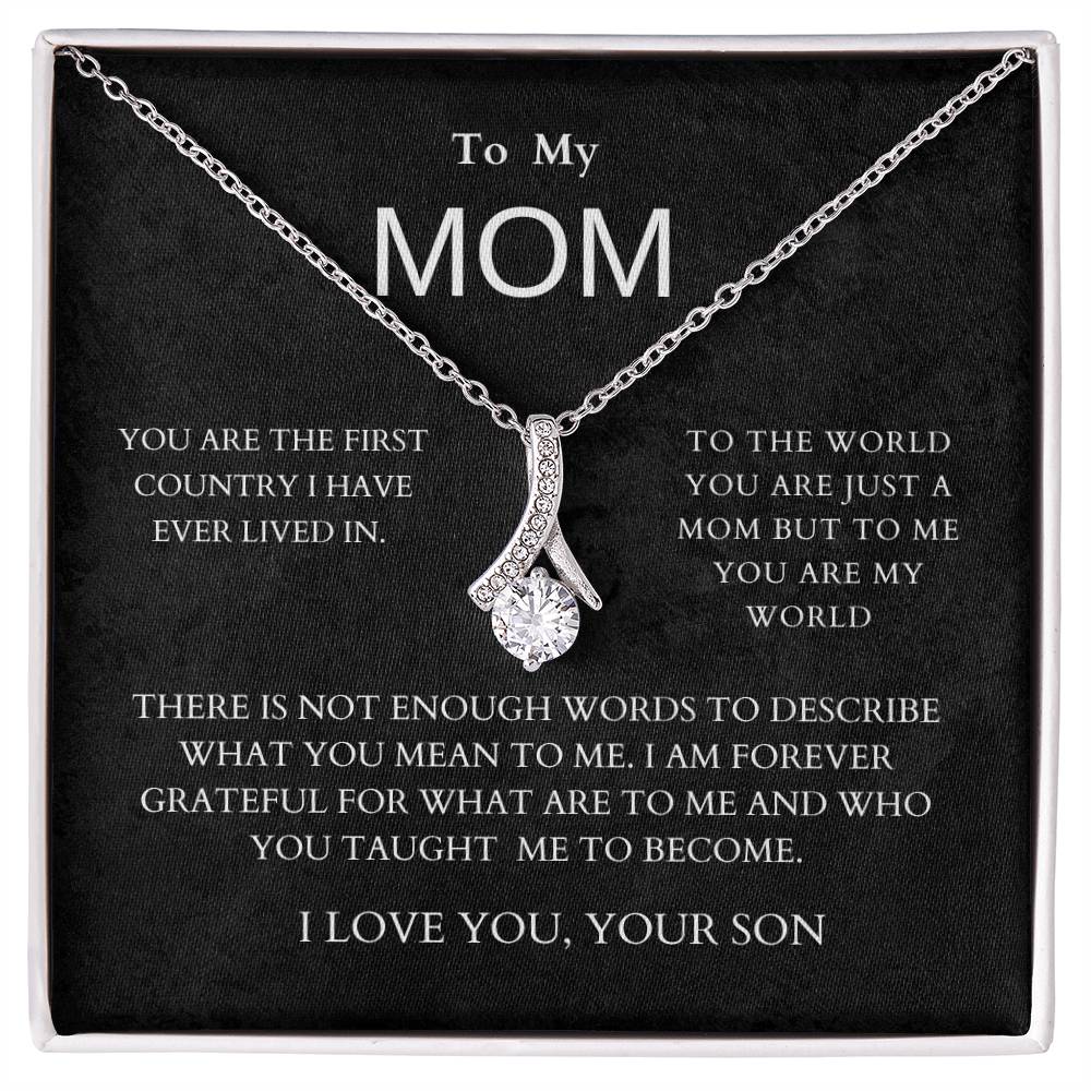 to my mom