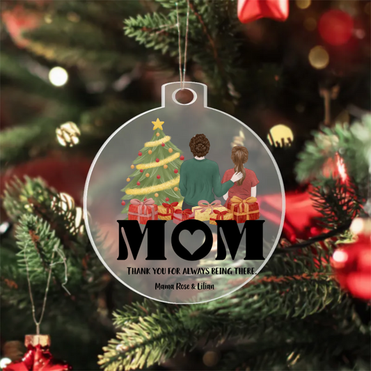 Customized Mom Acrylic Ornament